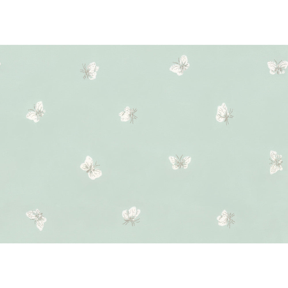 Peaseblossom Duck Egg by Cole & Son Wallcovering COLE & SON WHIMSICAL PAPER - 100% United Kingdom - Horizontal: - and Vertical: 14.1 20.5 - Fabric Carolina -