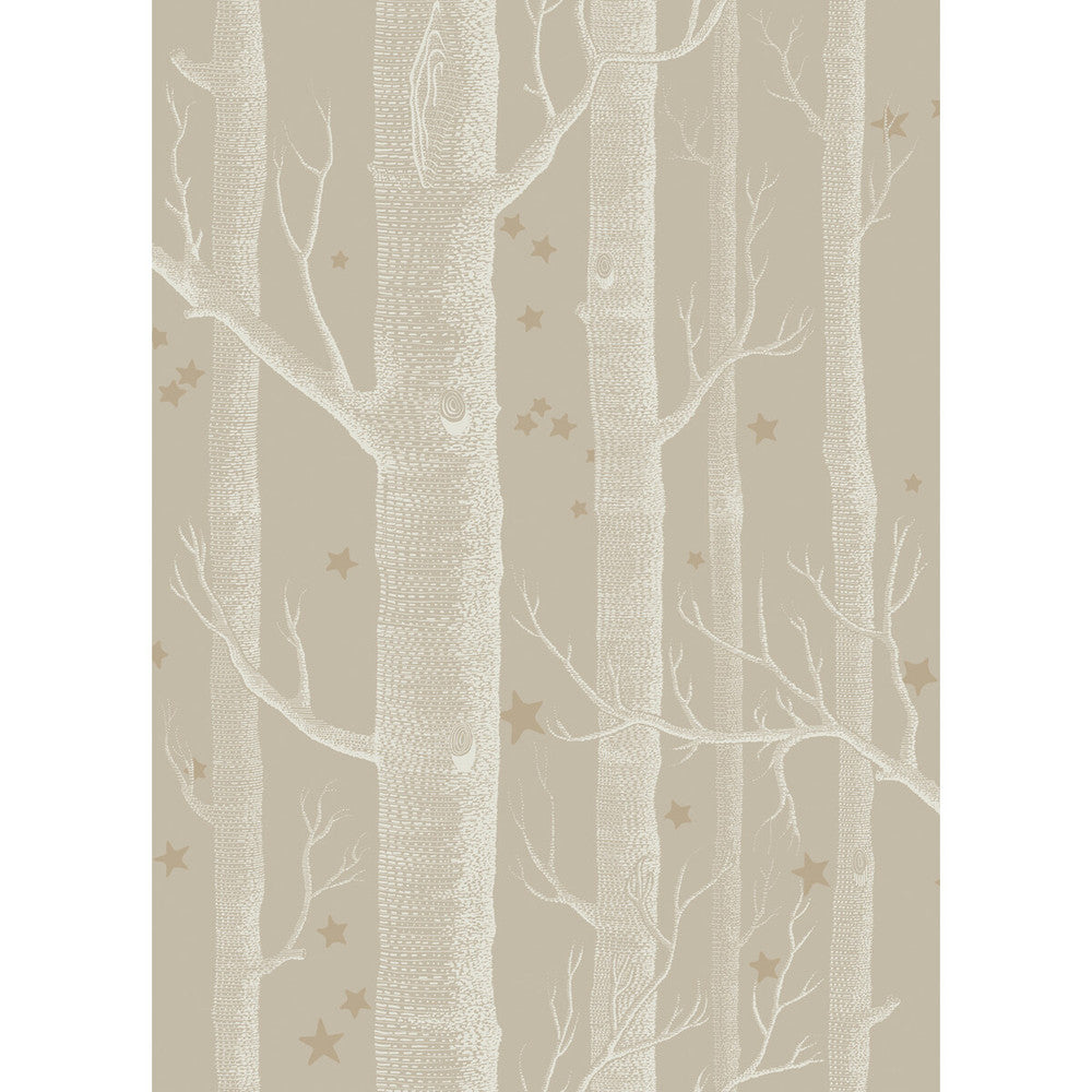 Woods & Stars Linen by Cole & Son Wallcovering COLE & SON WHIMSICAL PAPER - 100% United Kingdom Horizontal: and Vertical: 28.3 20.5 - Fabric Carolina -