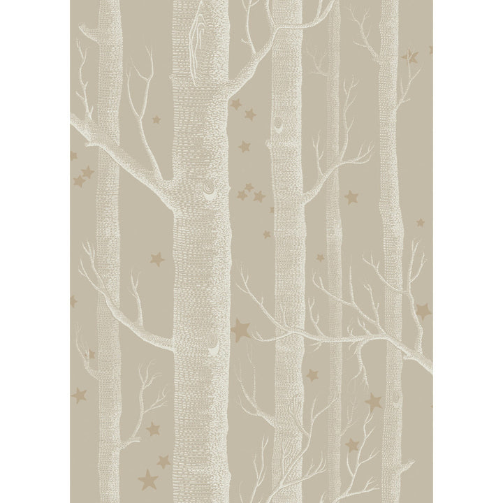Woods & Stars Linen by Cole & Son Wallcovering COLE & SON WHIMSICAL PAPER - 100% United Kingdom - Horizontal: - and Vertical: 28.3 20.5 - Fabric Carolina -