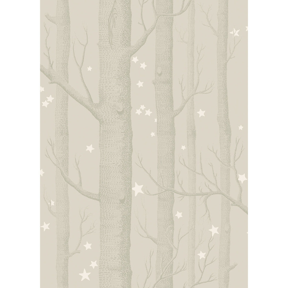 Woods & Stars Grey by Cole & Son Wallcovering COLE & SON WHIMSICAL PAPER - 100% United Kingdom Horizontal: and Vertical: 28.3 20.5 - Fabric Carolina -