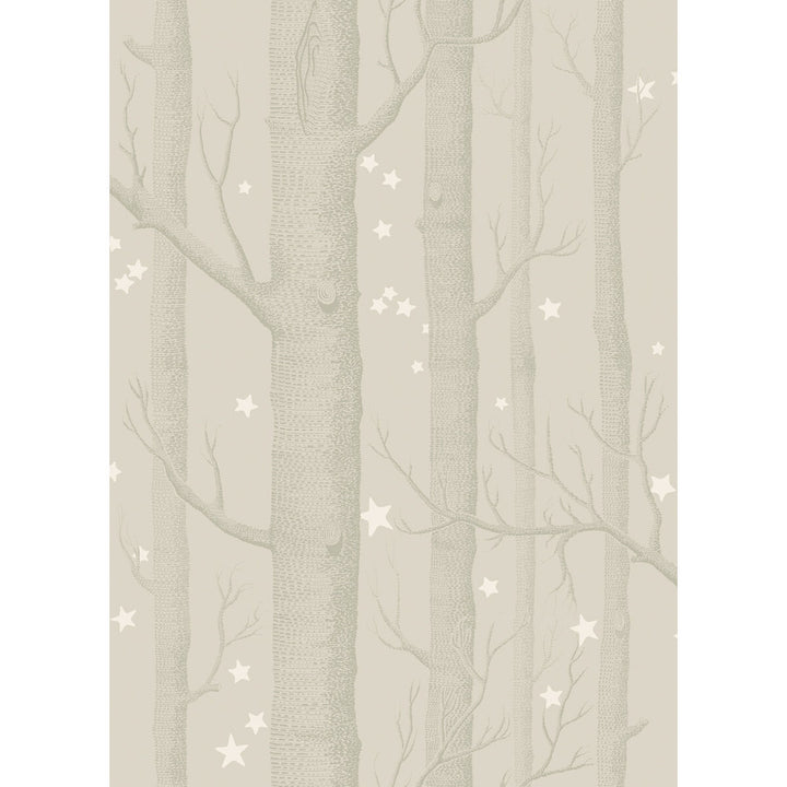 Woods & Stars Grey by Cole & Son Wallcovering COLE & SON WHIMSICAL PAPER - 100% United Kingdom - Horizontal: - and Vertical: 28.3 20.5 - Fabric Carolina -