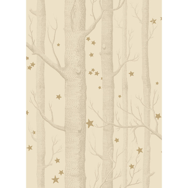 Woods & Stars Buff & Gold by Cole & Son Wallcovering Cole & Son Wallcovering Woods & Stars Buff & GoldWallcovering COLE & SON WHIMSICAL PAPER - 100% United Kingdom </p><p>Repeat: H: , V: 28.3 20.5 - Fabric Carolina -