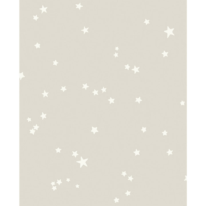 Stars Grey & White by Cole & Son Designer Wallcovering COLE & SON WHIMSICAL PAPER - 100% United Kingdom Horizontal: and Vertical: 25.2 20.5 - Swanky Fabrics -