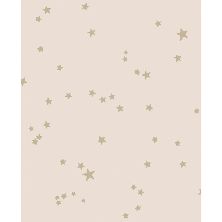 Stars Pink & Gold by Cole & Son Designer Wallcovering COLE & SON WHIMSICAL PAPER - 100% United Kingdom Horizontal: and Vertical: 25.2 20.5 - Swanky Fabrics -