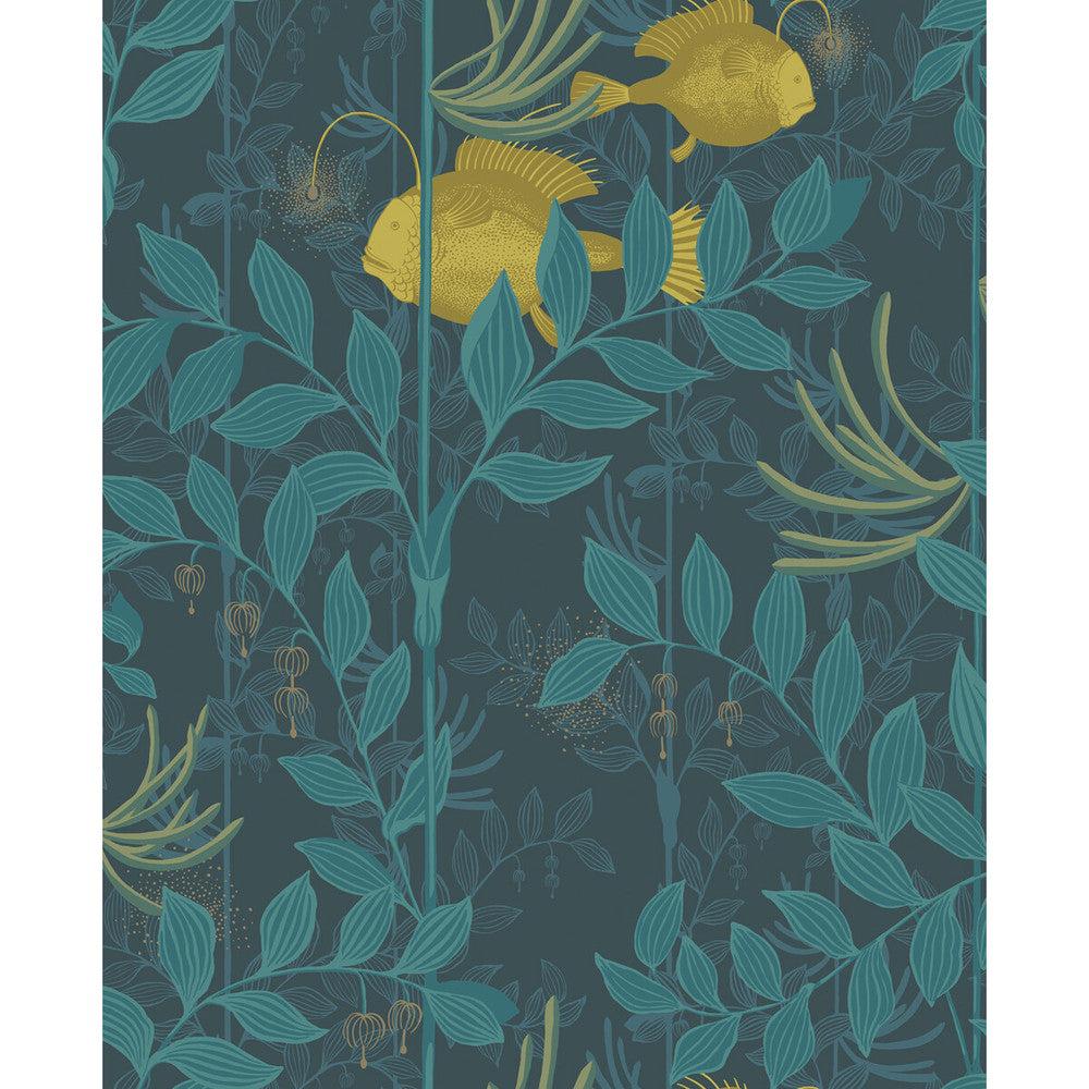 Nautilus Dark Blue by Cole & Son Wallcovering COLE & SON WHIMSICAL PAPER - 100% United Kingdom - Horizontal: - and Vertical: 25.2 20.5 - Fabric Carolina -