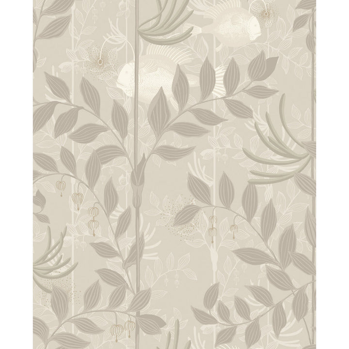 Nautilus Neutral& Sil by Cole & Son Wallcovering COLE & SON WHIMSICAL PAPER - 100% United Kingdom Horizontal: and Vertical: 25.2 20.5 - Fabric Carolina -