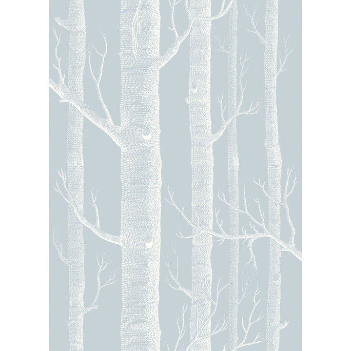 Woods Powder Blue by Cole & Son Designer Wallcovering COLE & SON WHIMSICAL PAPER - 100% United Kingdom Horizontal: and Vertical: 28.3 20.5 - Swanky Fabrics -