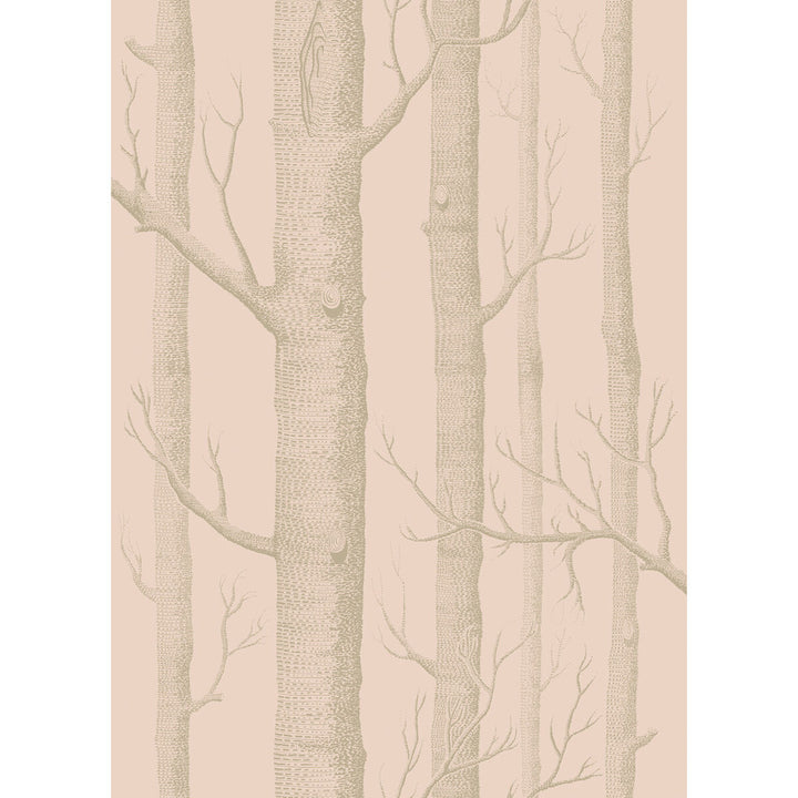 Woods Pink/Gilver by Cole & Son Wallcovering COLE & SON WHIMSICAL PAPER - 100% United Kingdom Horizontal: and Vertical: 28.3 20.5 - Fabric Carolina -