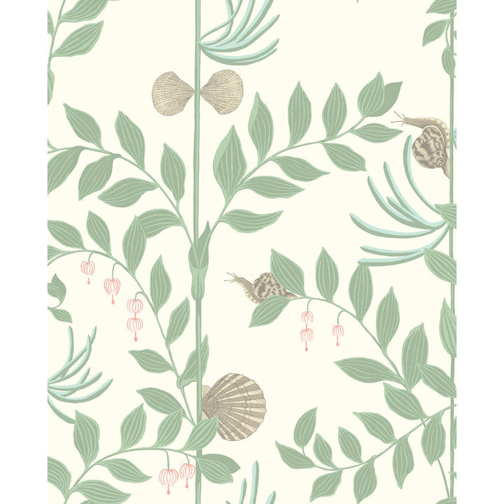 Secret Garden Soft Green by Cole & Son Wallcovering COLE & SON WHIMSICAL PAPER - 100% United Kingdom - Horizontal: - and Vertical: 25.2 20.5 - Fabric Carolina -