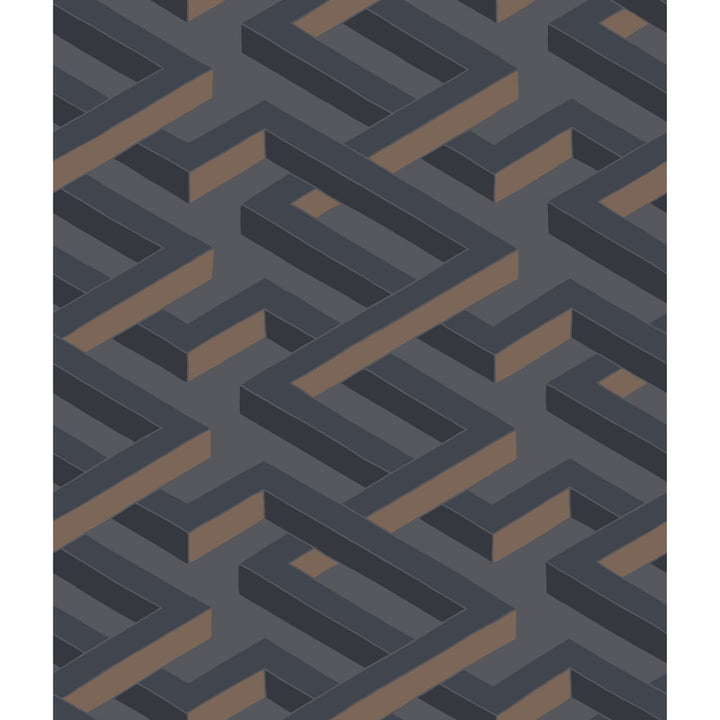 Luxor Charcoal by Cole & Son Wallcovering