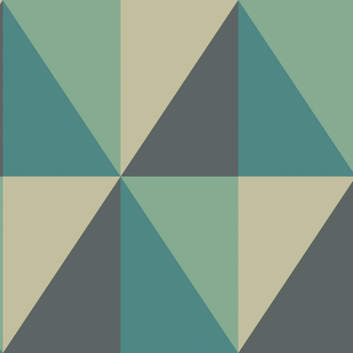 Apex Grand Teal by Cole & Son Wallcovering