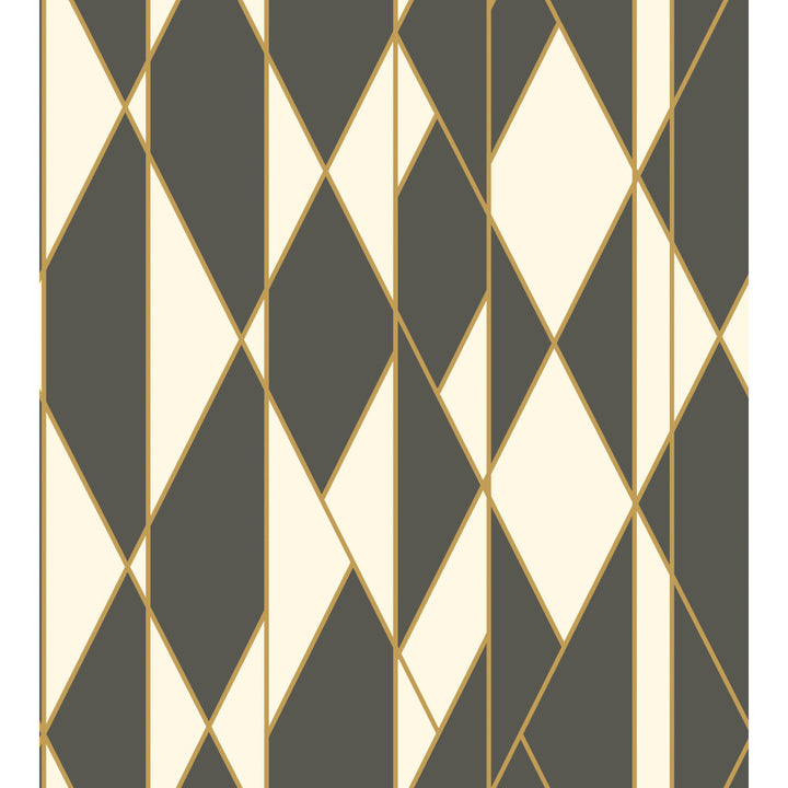 Oblique Black And White by Cole & Son Wallcovering