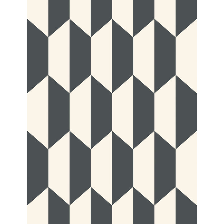 Tile Black And White by Cole & Son Wallcovering