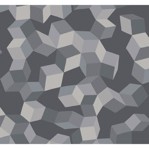 Puzzle Grey And Black by Cole & Son Wallcovering
