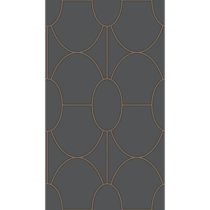 Riviera Charcoal by Cole & Son Wallcovering