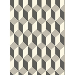 Delano Grey And Black by Cole & Son Wallcovering