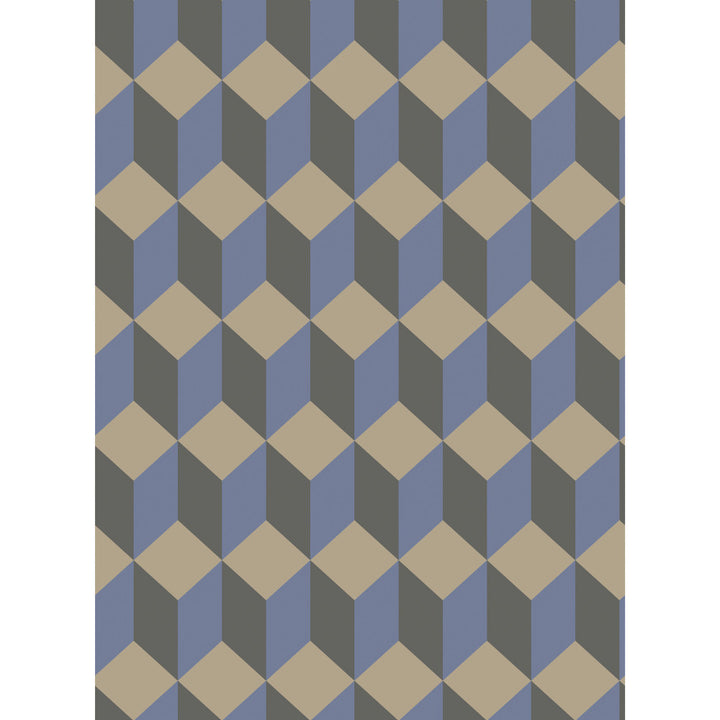 Delano Blue And Black by Cole & Son Wallcovering