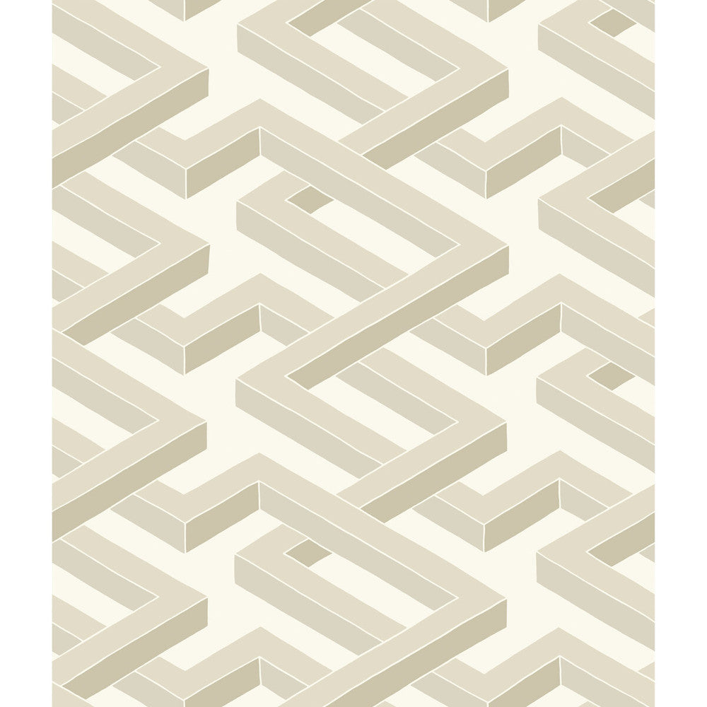 Luxor White by Cole & Son Wallcovering COLE & SON GEOMETRIC II PAPER - 100% United Kingdom - Horizontal: - and Vertical: 12 20.5 - Fabric Carolina -