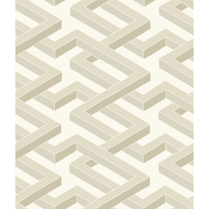 Luxor White by Cole & Son Wallcovering COLE & SON GEOMETRIC II PAPER - 100% United Kingdom Horizontal: and Vertical: 12 20.5 - Fabric Carolina -