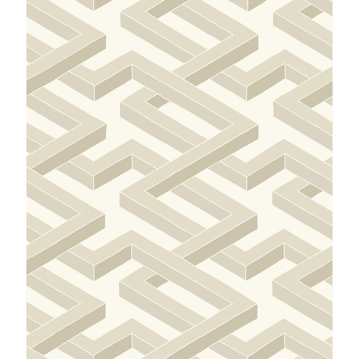 Luxor White by Cole & Son Designer Wallcovering COLE & SON GEOMETRIC II PAPER - 100% United Kingdom Horizontal: and Vertical: 12 20.5 - Swanky Fabrics -