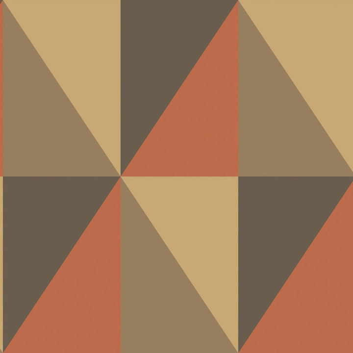 Apex Grand Brick And Black by Cole & Son Designer Wallcovering COLE & SON GEOMETRIC II PAPER - 100% United Kingdom Horizontal: and Vertical: 27 27 - Swanky Fabrics -