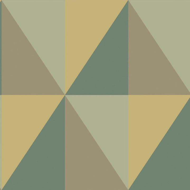 Apex Grand Green by Cole & Son Designer Wallcovering COLE & SON GEOMETRIC II PAPER - 100% United Kingdom Horizontal: and Vertical: 27 27 - Swanky Fabrics -