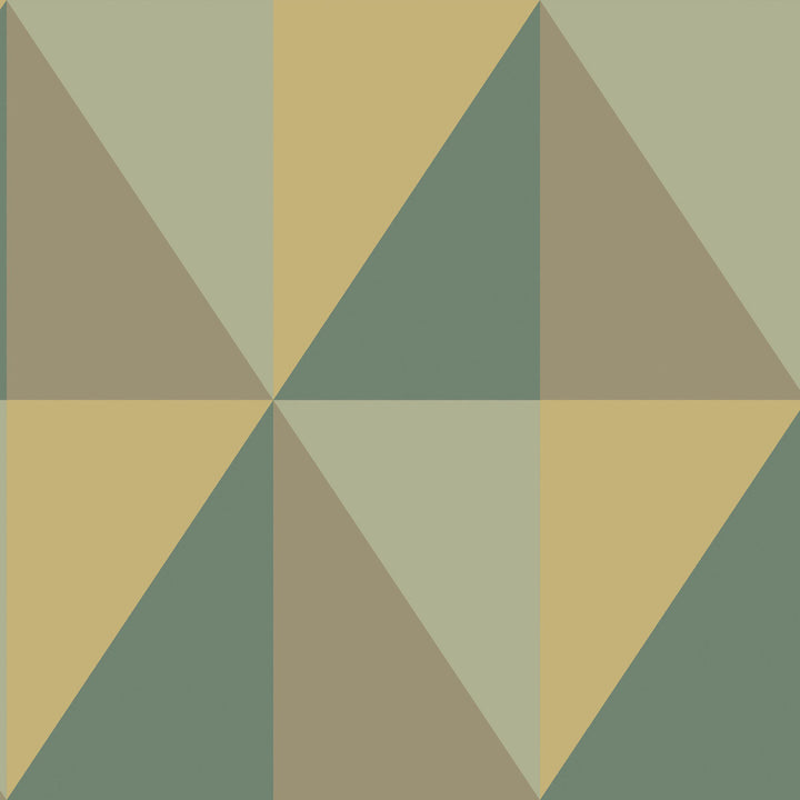 Apex Grand Green by Cole & Son Wallcovering COLE & SON GEOMETRIC II PAPER - 100% United Kingdom Horizontal: and Vertical: 27 27 - Fabric Carolina -