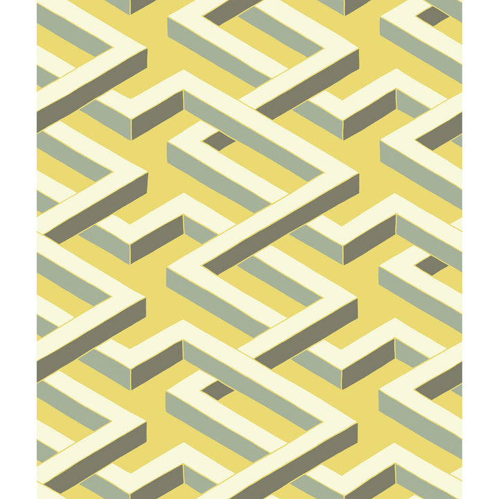 Luxor Green by Cole & Son Wallcovering COLE & SON GEOMETRIC II PAPER - 100% United Kingdom - Horizontal: - and Vertical: 12 20.5 - Fabric Carolina -