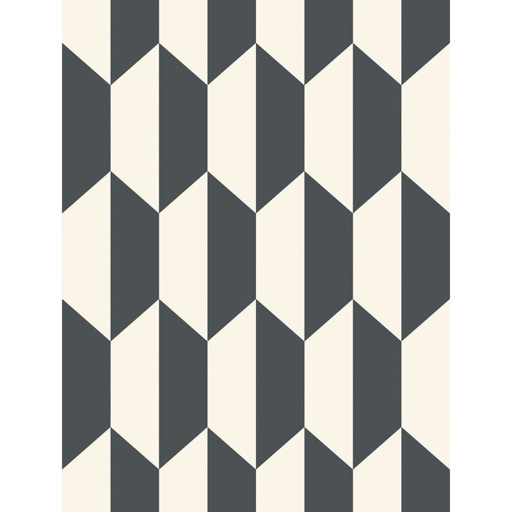 Tile Black And White by Cole & Son Wallcovering Cole & Son Wallcovering Tile Black And WhiteWallcovering COLE & SON GEOMETRIC II PAPER - 100% United Kingdom </p><p>Repeat: H: , V: 13.8 21 - Fabric Carolina -