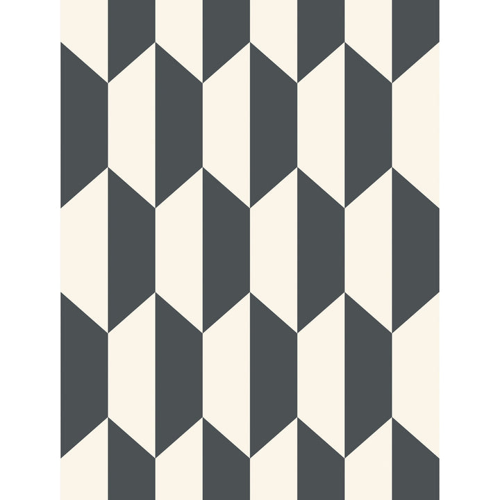 Tile Black And White by Cole & Son Wallcovering Cole & Son Wallcovering Tile Black And WhiteWallcovering COLE & SON GEOMETRIC II PAPER - 100% United Kingdom </p><p>Repeat: H: , V: 13.8 21 - Fabric Carolina -