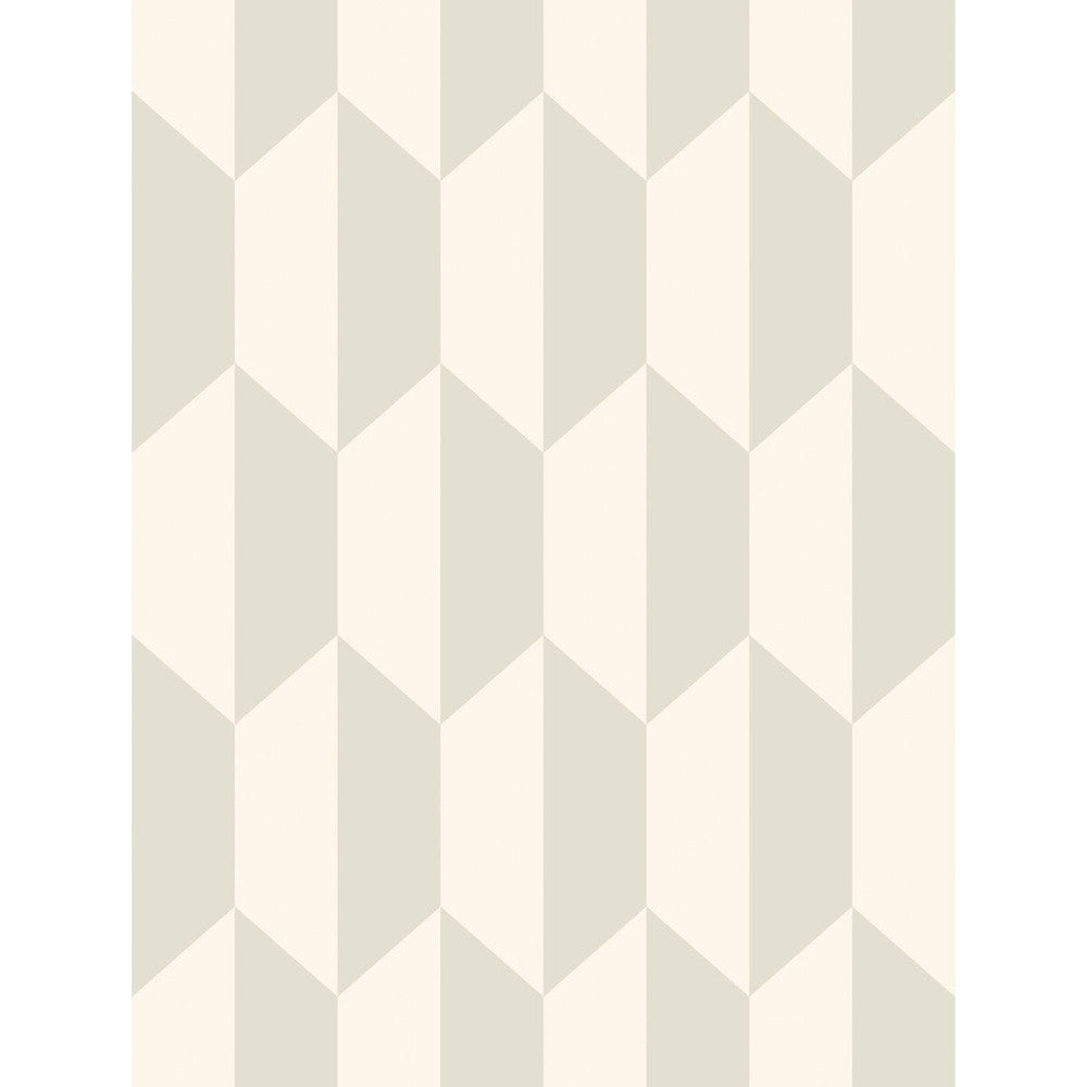 Tile White And Stone by Cole & Son Wallcovering COLE & SON GEOMETRIC II PAPER - 100% United Kingdom Horizontal: and Vertical: 13.8 21 - Fabric Carolina -