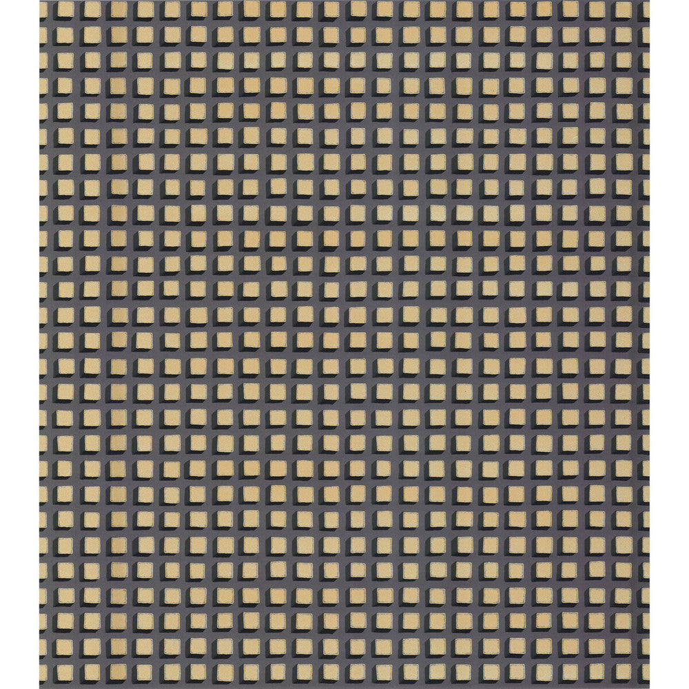 Mosaic Black And Gold by Cole & Son Wallcovering COLE & SON GEOMETRIC II PAPER - 100% United Kingdom - Horizontal: - and Vertical: 1 20.5 - Fabric Carolina -