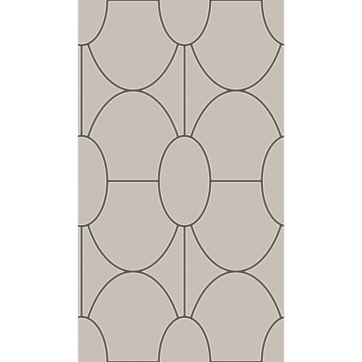 Riviera Linen by Cole & Son Designer Wallcovering COLE & SON GEOMETRIC II PAPER - 100% United Kingdom Horizontal: and Vertical: 18 20.5 - Swanky Fabrics -