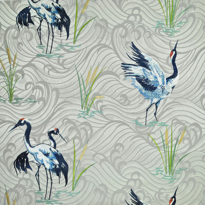 Kanji Midnight 408 by P Kaufmann Fabrics Fabric