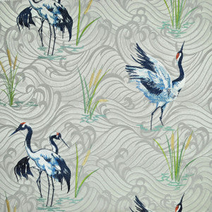 Kanji Midnight 408 by P Kaufmann Fabrics Fabric
