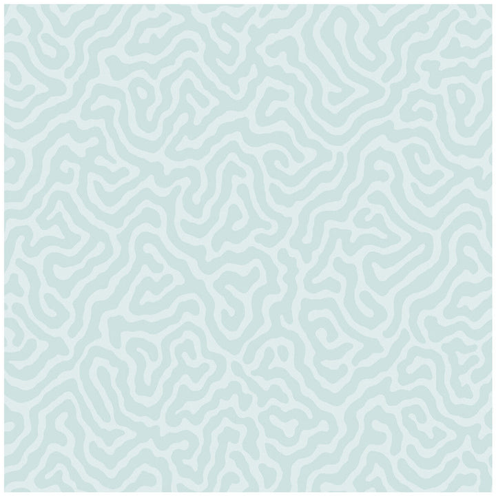 Coral Print Room Blue by Cole & Son Designer Wallcovering COLE & SON LANDSCAPE PLAINS PAPER - 100% United Kingdom - Horizontal: - and Vertical: 4.2 20.5 - Swanky Fabrics -