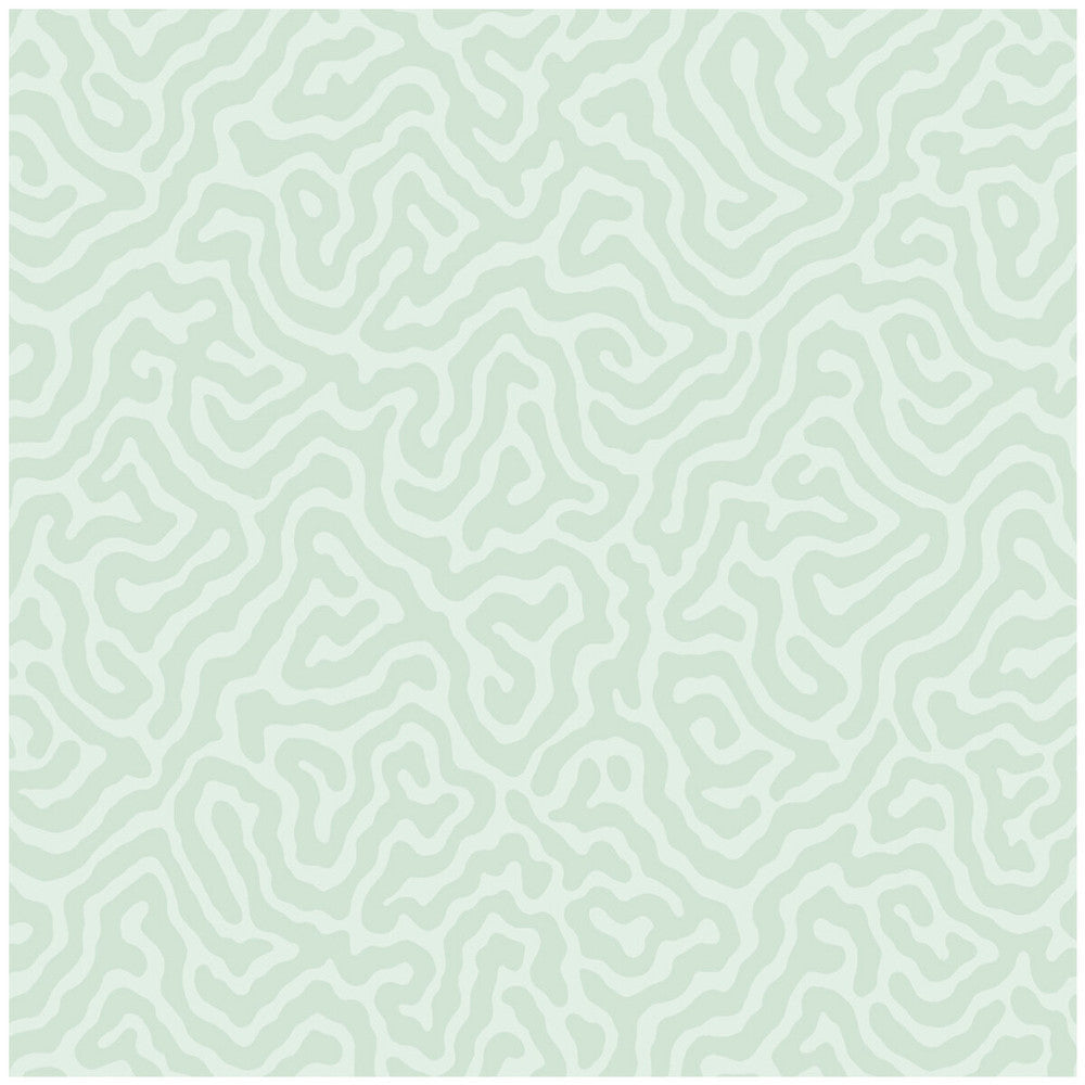 Coral Duck Egg by Cole & Son Designer Wallcovering COLE & SON LANDSCAPE PLAINS PAPER - 100% United Kingdom - Horizontal: - and Vertical: 4.2 20.5 - Swanky Fabrics -