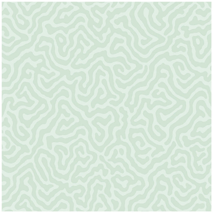 Coral Duck Egg by Cole & Son Designer Wallcovering COLE & SON LANDSCAPE PLAINS PAPER - 100% United Kingdom - Horizontal: - and Vertical: 4.2 20.5 - Swanky Fabrics -