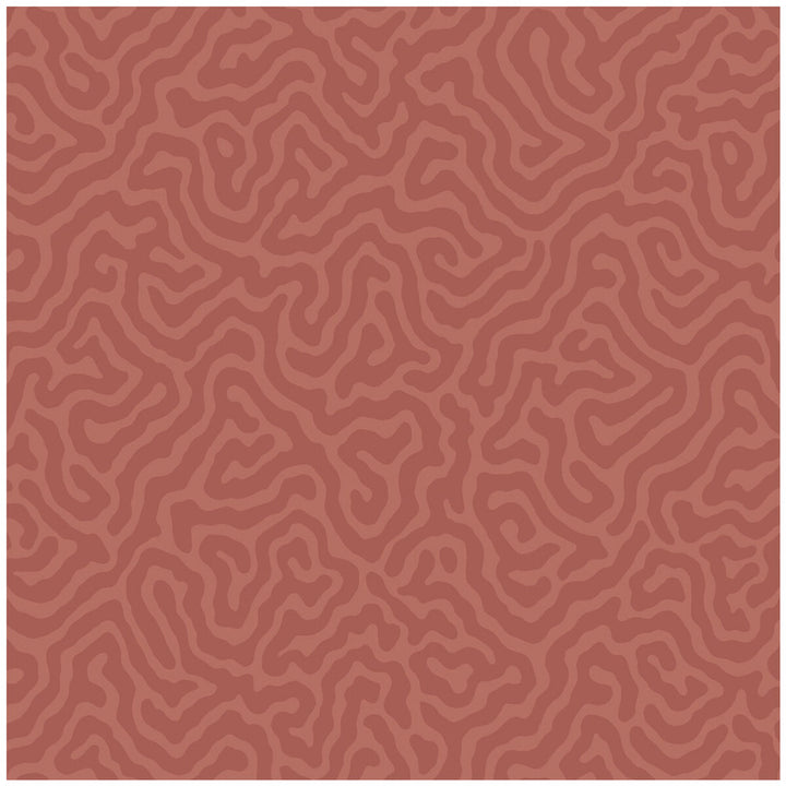 Coral Red by Cole & Son Wallcovering COLE & SON LANDSCAPE PLAINS PAPER - 100% United Kingdom Horizontal: and Vertical: 4.2 20.5 - Fabric Carolina -