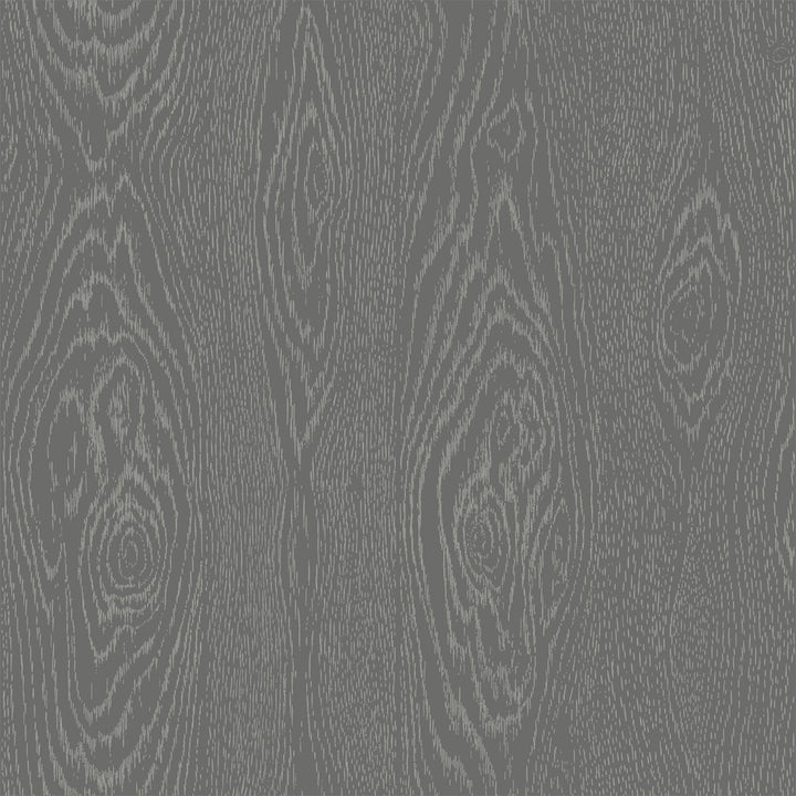 Wood Grain Black And Silver by Cole & Son Wallcovering