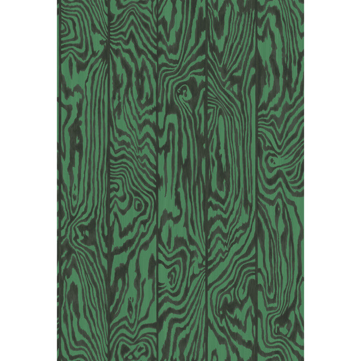 Zebrawood Emerald by Cole & Son Wallcovering COLE & SON CURIO PAPER - 100% United Kingdom Horizontal: and Vertical: 30 20.5 - Fabric Carolina -