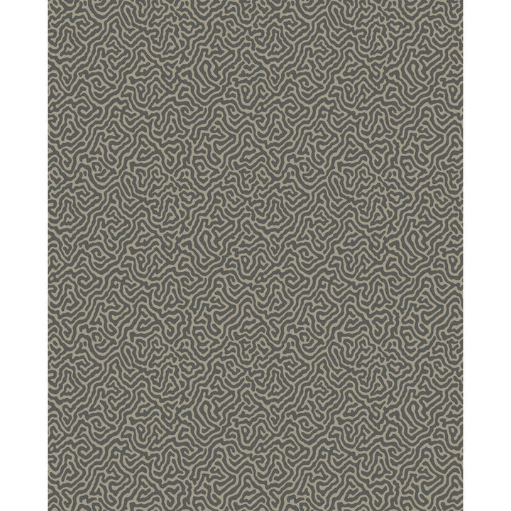 Vermicelli Black & Linen by Cole & Son Designer Wallcovering COLE & SON CURIO PAPER - 100% United Kingdom Horizontal: and Vertical: 8.3 20.5 - Swanky Fabrics -