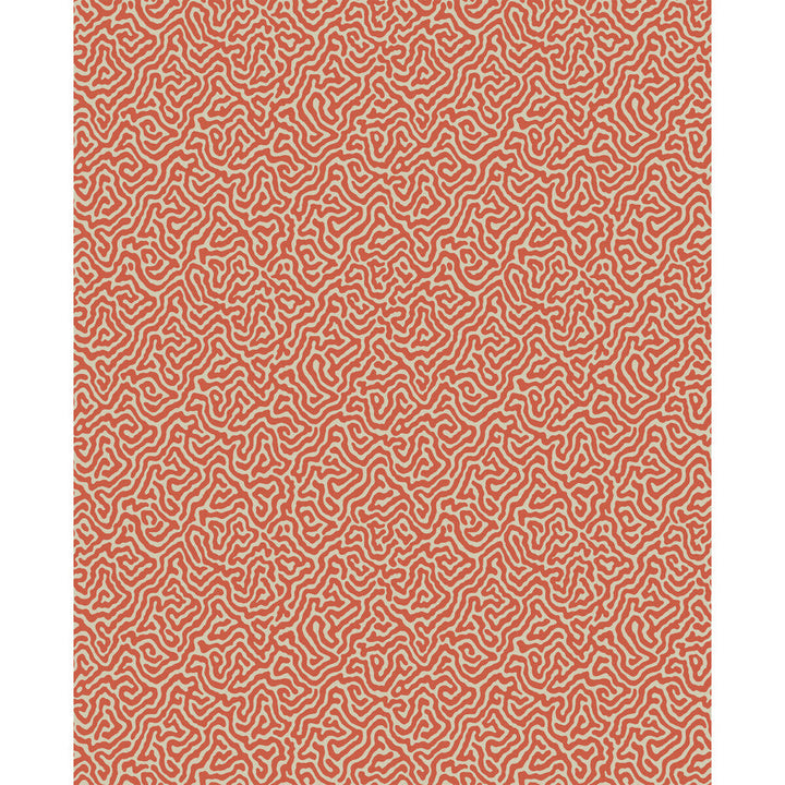 Vermicelli Coral by Cole & Son Designer Wallcovering COLE & SON CURIO PAPER - 100% United Kingdom Horizontal: and Vertical: 8.3 20.5 - Swanky Fabrics -