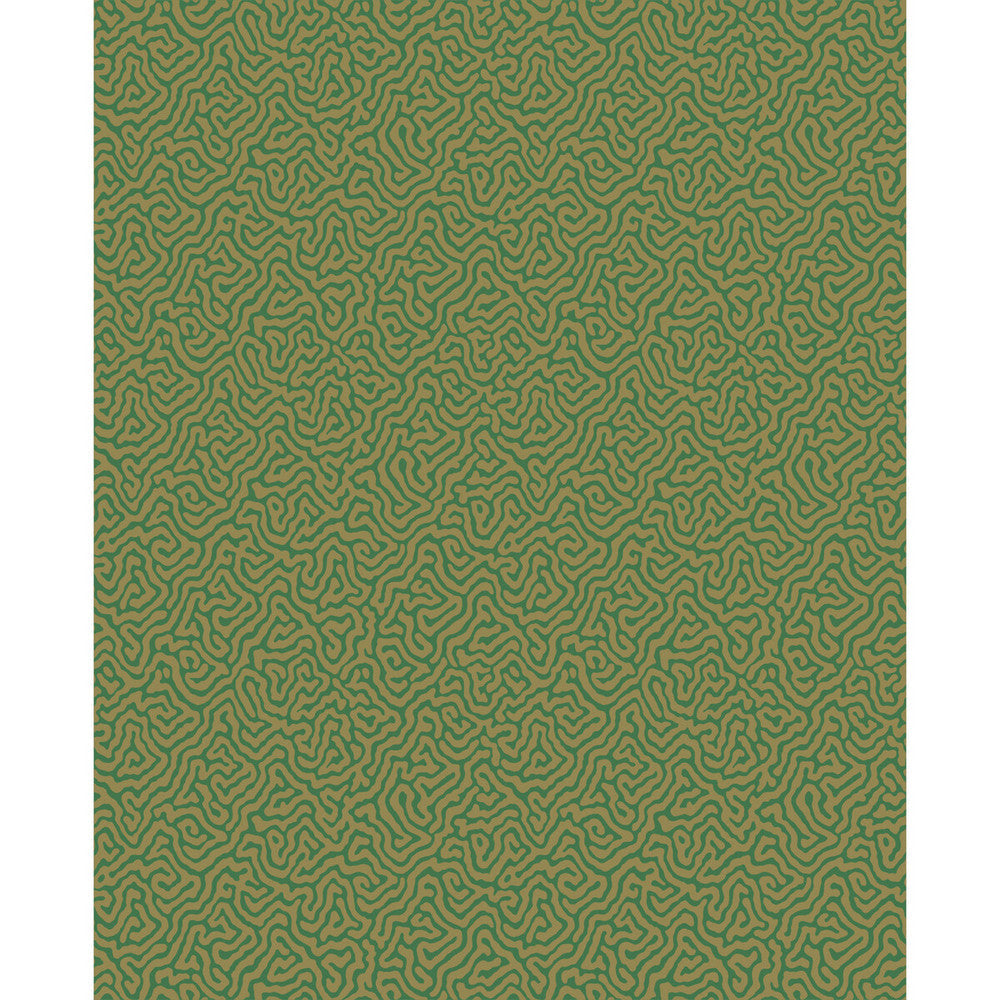 Vermicelli Green & Gold by Cole & Son Designer Wallcovering COLE & SON CURIO PAPER - 100% United Kingdom - Horizontal: - and Vertical: 8.3 20.5 - Swanky Fabrics -