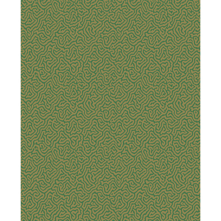 Vermicelli Green & Gold by Cole & Son Designer Wallcovering COLE & SON CURIO PAPER - 100% United Kingdom Horizontal: and Vertical: 8.3 20.5 - Swanky Fabrics -