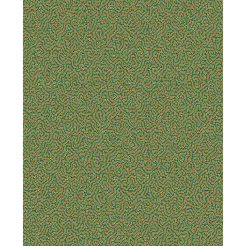 Vermicelli Green & Gold by Cole & Son Wallcovering COLE & SON CURIO PAPER - 100% United Kingdom - Horizontal: - and Vertical: 8.3 20.5 - Fabric Carolina -