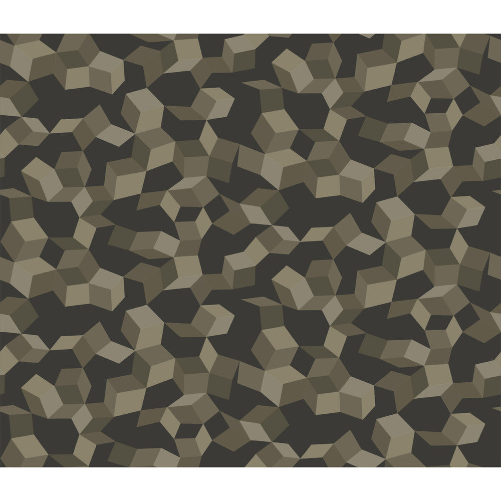 Ingot Charcoal & Silver by Cole & Son Designer Wallcovering COLE & SON CURIO PAPER - 100% United Kingdom Horizontal: and Vertical: 9 20.5 - Swanky Fabrics -