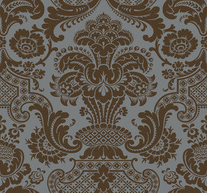 Carmen Cs Charcoal by Cole & Son Wallcovering