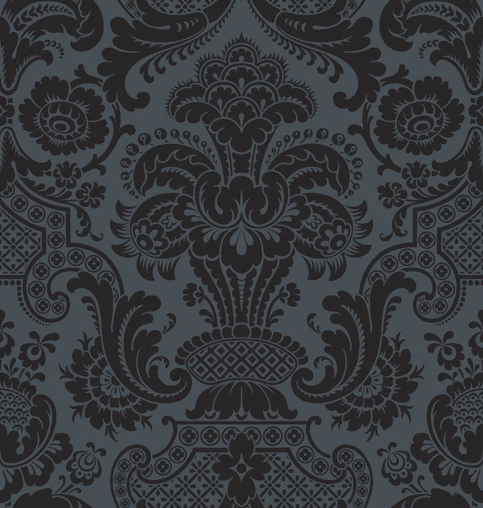 Petrouchka Charcoal by Cole & Son Wallcovering