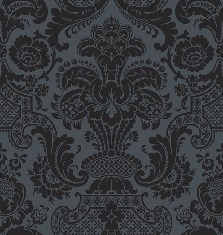 Petrouchka Charcoal by Cole & Son Wallcovering